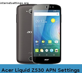 Acer Liquid Z530 APN Setting