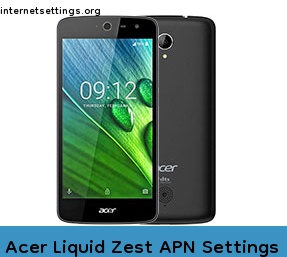 Acer Liquid Zest APN Setting