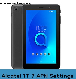 Alcatel 1T 7 APN Setting