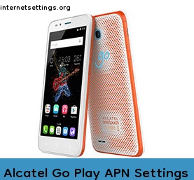 Alcatel Go Play APN Setting