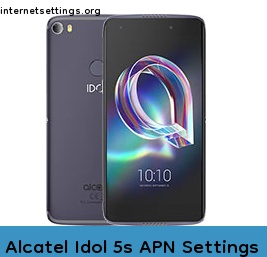 Alcatel Idol 5s APN Setting