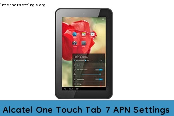 Alcatel One Touch Tab 7 APN Setting