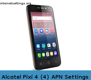 Alcatel Pixi 4 (4) APN Setting