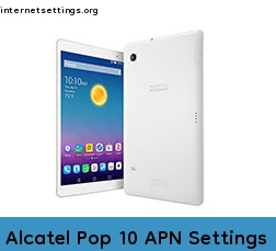 Alcatel Pop 10 APN Setting