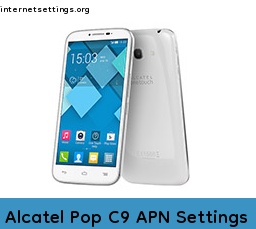 Alcatel Pop C9 APN Setting
