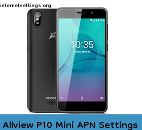 Allview P10 Mini APN Setting