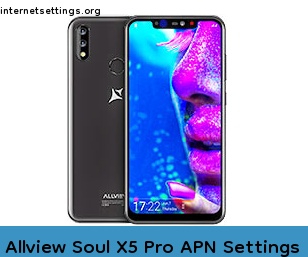 Allview Soul X5 Pro APN Setting