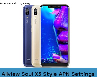 Allview Soul X5 Style APN Setting
