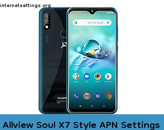 Allview Soul X7 Style APN Setting