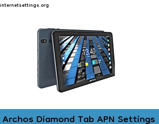 Archos Diamond Tab APN Setting