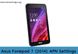 Asus Fonepad 7 (2014) APN Setting