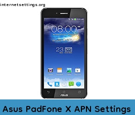 Asus PadFone X APN Setting