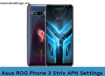 Asus ROG Phone 3 Strix APN Setting