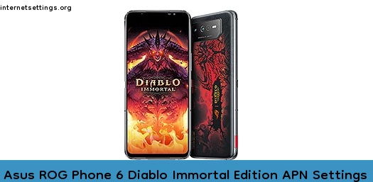 Asus ROG Phone 6 Diablo Immortal Edition APN Setting