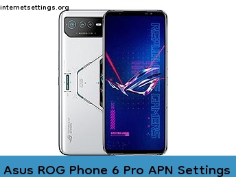 Asus ROG Phone 6 Pro APN Setting