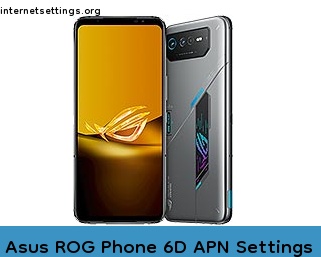 Asus ROG Phone 6D APN Setting