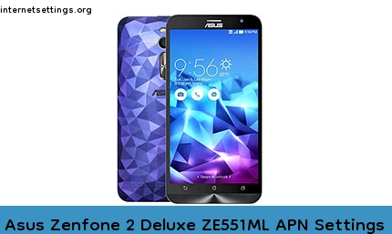 Asus Zenfone 2 Deluxe ZE551ML APN Setting