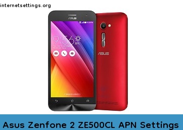 Asus Zenfone 2 ZE500CL APN Setting