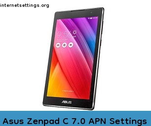 Asus Zenpad C 7.0 APN Setting