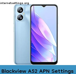 Blackview A52 APN Setting