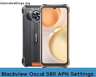 Blackview Oscal S80 APN Setting