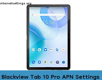 Blackview Tab 10 Pro APN Setting