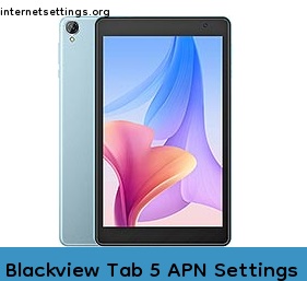 Blackview Tab 5 APN Setting