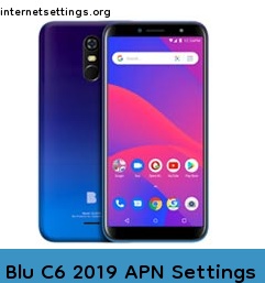 Blu C6 2019 APN Setting