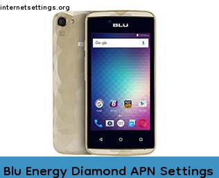 Blu Energy Diamond APN Setting