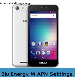 Blu Energy M APN Setting
