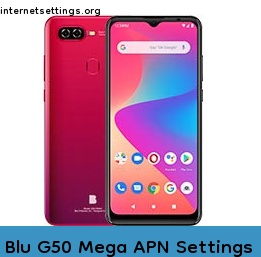 Blu G50 Mega APN Setting