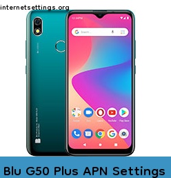 Blu G50 Plus APN Setting