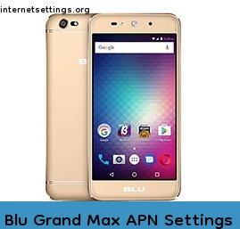 Blu Grand Max APN Setting