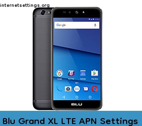 Blu Grand XL LTE APN Setting