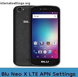 Blu Neo X LTE APN Setting