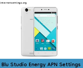 Blu Studio Energy APN Setting