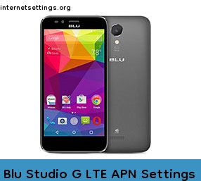 Blu Studio G LTE APN Setting