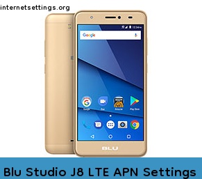 Blu Studio J8 LTE APN Setting