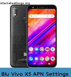 Blu Vivo X5 APN Setting