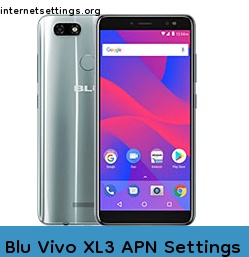 Blu Vivo XL3 APN Setting