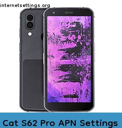 Cat S62 Pro APN Setting
