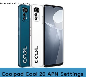 Coolpad Cool 20 APN Setting