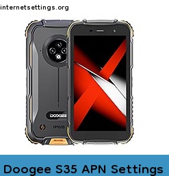 Doogee S35 APN Setting