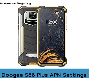 Doogee S88 Plus APN Setting