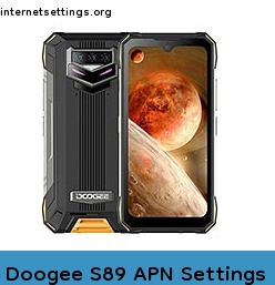 Doogee S89 APN Setting