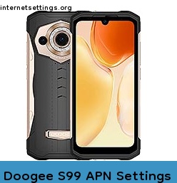 Doogee S99 APN Setting