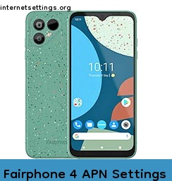 Fairphone 4 APN Setting