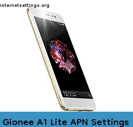 Gionee A1 Lite APN Setting