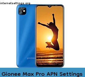 Gionee Max Pro APN Setting