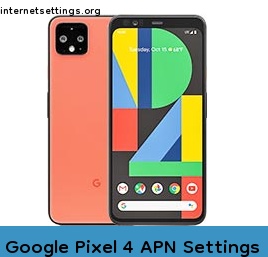 Google Pixel 4 APN Setting
